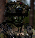 Salla Piira, a Finnish combat camera and conscript with Kainuu Brigade, poses in a woodline with her standard equipment during a Saber Strike force-on-force event at Vuosanka Training Area, May 19, 2026. From April 27 to May 31, 2026, U.S. and Allied forces will exercise NATO’s Eastern Flank Deterrence Initiative, demonstrating NATO’s ability to fight and win on the modern battlefield. Nearly 15,000 troops from eleven nations will train across the High North, Baltic region, and Poland, executing rapid maneuvers, air defense, counter-drone operations, and cyber defense to validate NATO’s regional defense plans in real time. This series of linked exercises, including Saber Strike, Immediate Response, and Swift Response, turns investment into capability. Soldiers integrate unmanned systems, AI-enabled command and control, and live data networks to move faster, decide faster, and fight more effectively across all domains. Sword 26 demonstrates how U.S. Army Europe and Africa drives transformation at scale while strengthening deterrence. Together with our Allies, we are building a unified, lethal force ready to defend NATO territory and respond to any threat. (U.S. Army Reserve photo by Addison Shinn)