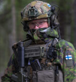 A Finnish Soldier stands guard outside of building on May 26, 2026 at Vuosanka Training Area, Finland. From April 27 to May 31, 2026 U.S. and Allied forces will exercise NATO’s Eastern Flank Deterrence Initiative, demonstrating NATO’s ability to fight and win on the modern battlefield. Nearly 15,000 troops from eleven nations will train across the High North, Baltic region, and Poland, executing rapid maneuvers, air defense, counter-drone operations, and cyber defense to validate NATO’s regional defense plans in real time. This series of linked exercises, including Saber Strike, Immediate Response, and Swift Response, turns investment into capability. Soldiers integrate unmanned systems, AI-enabled command and control, and live data networks to move faster, decide faster, and fight more effectively across all domains. Sword 26 demonstrates how U.S. Army Europe and Africa drives transformation at scale while strengthening deterrence. Together with our Allies, we are building a unified, lethal force ready to defend NATO territory and respond to any threat. (U.S. Army Reserve photo by 1st Sgt. Austin Berner)